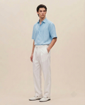 The Heritage Linen Shirt – Sky Blue
Relaxed Fit | Premium Linen Blend